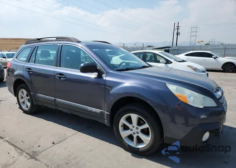 2014 Subaru Outback 2.5I из США, поврежденный, VIN 4S4BRCAC1E3302570